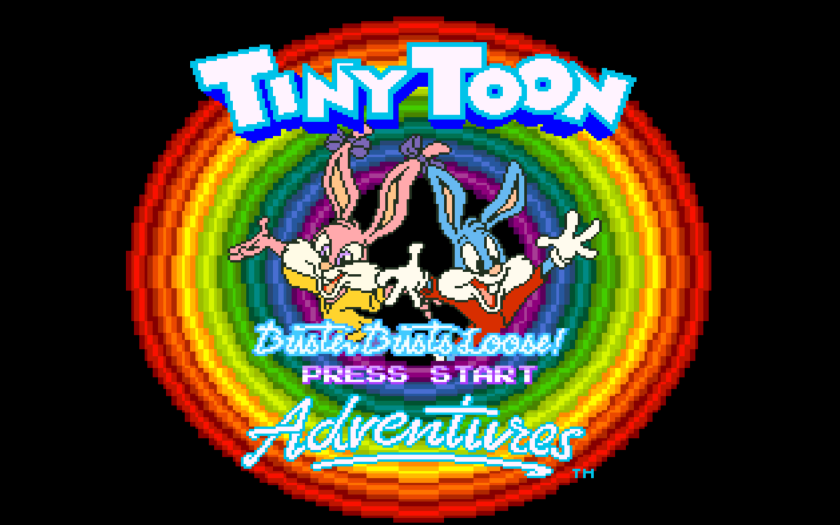 Tiny Toons Title Screen